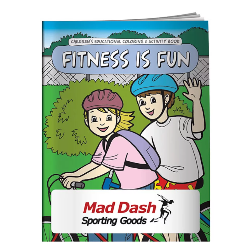 Coloring Book: Fitness is Fun