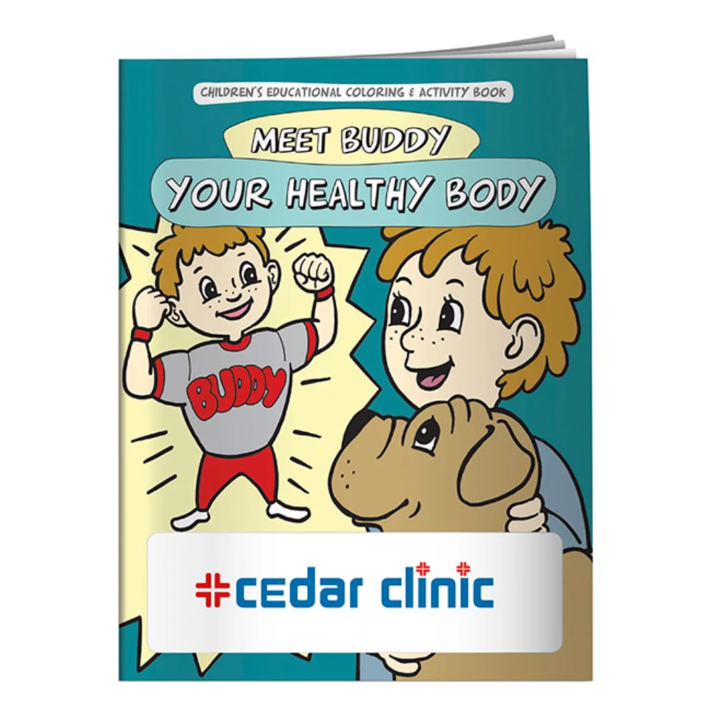 Coloring Book: Meet Buddy Your Healthy Body
