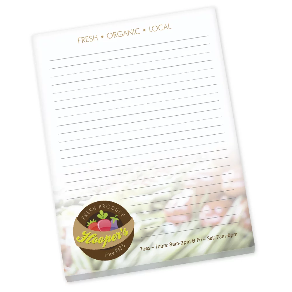 Bloc-notes à gratter Souvenir® 8,5" x 11", 50 feuilles