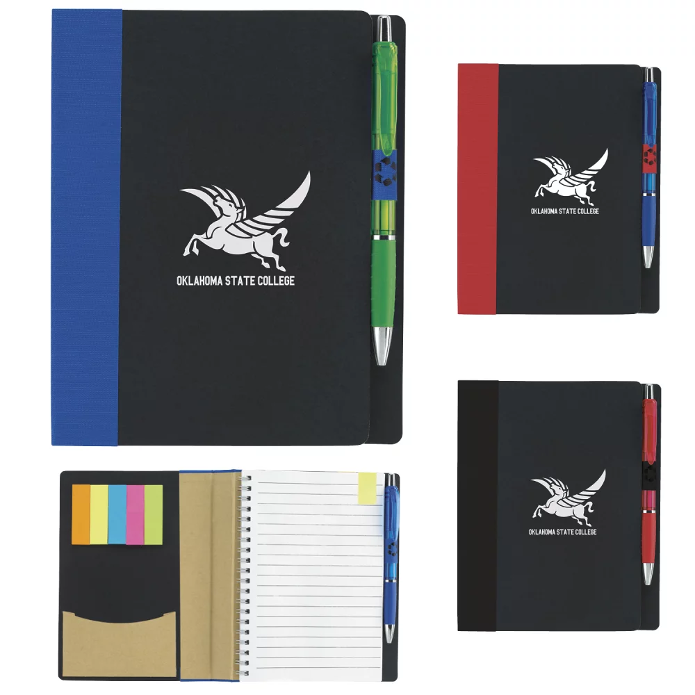 Carnet ECO de 5" x 7" avec drapeaux