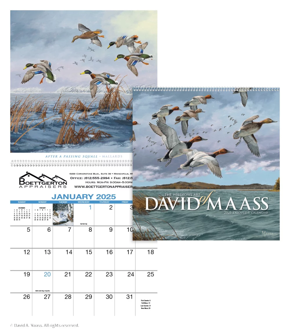Calendrier exécutif de David Maass
