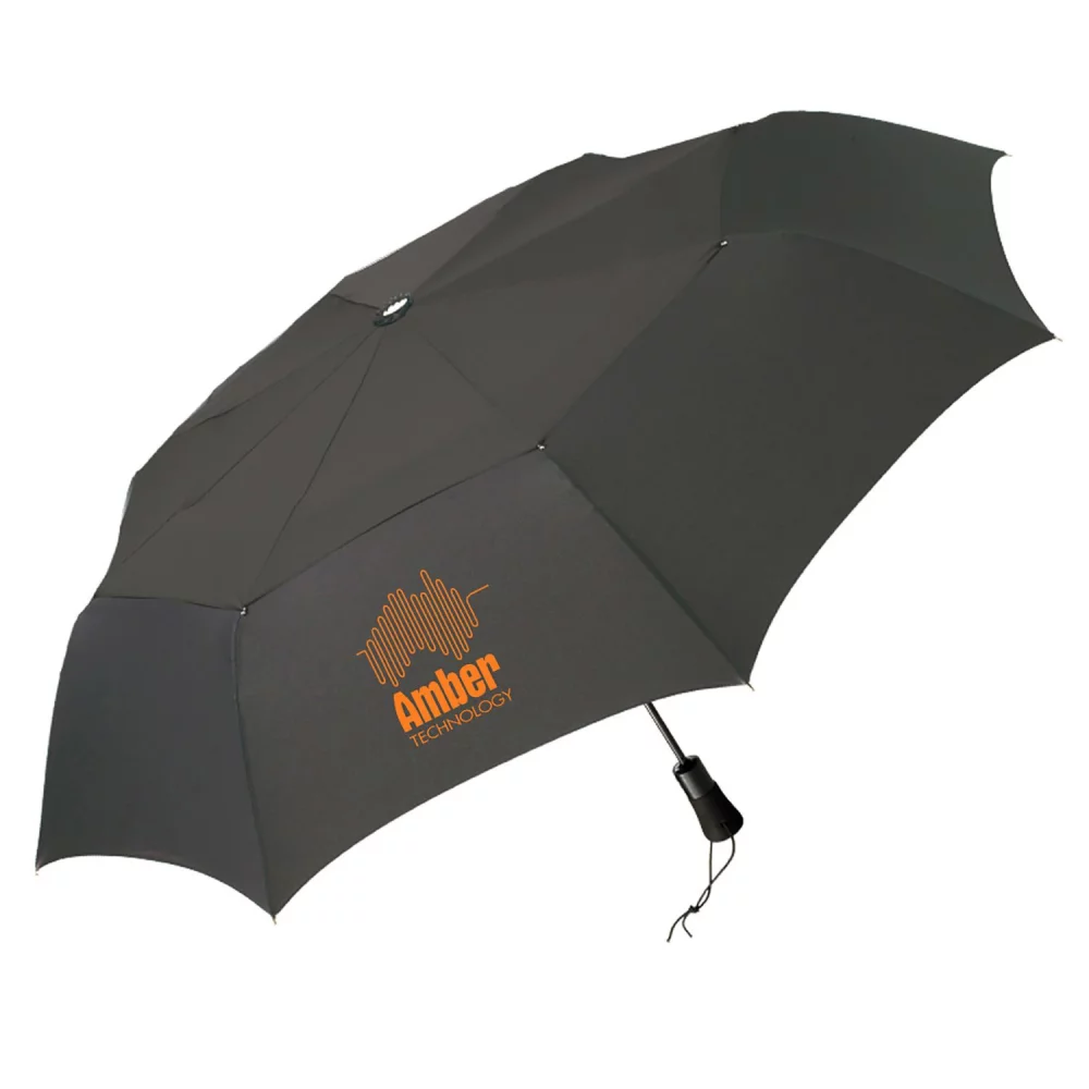 Ombrelle Shed Rain™ Windpro® à ouverture et fermeture automatiques avec ventilation, format compact jumbo.