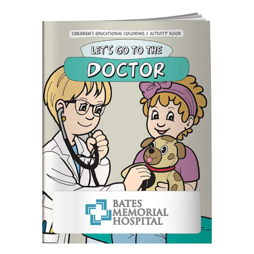 Livre de coloriage : Allons chez le docteur