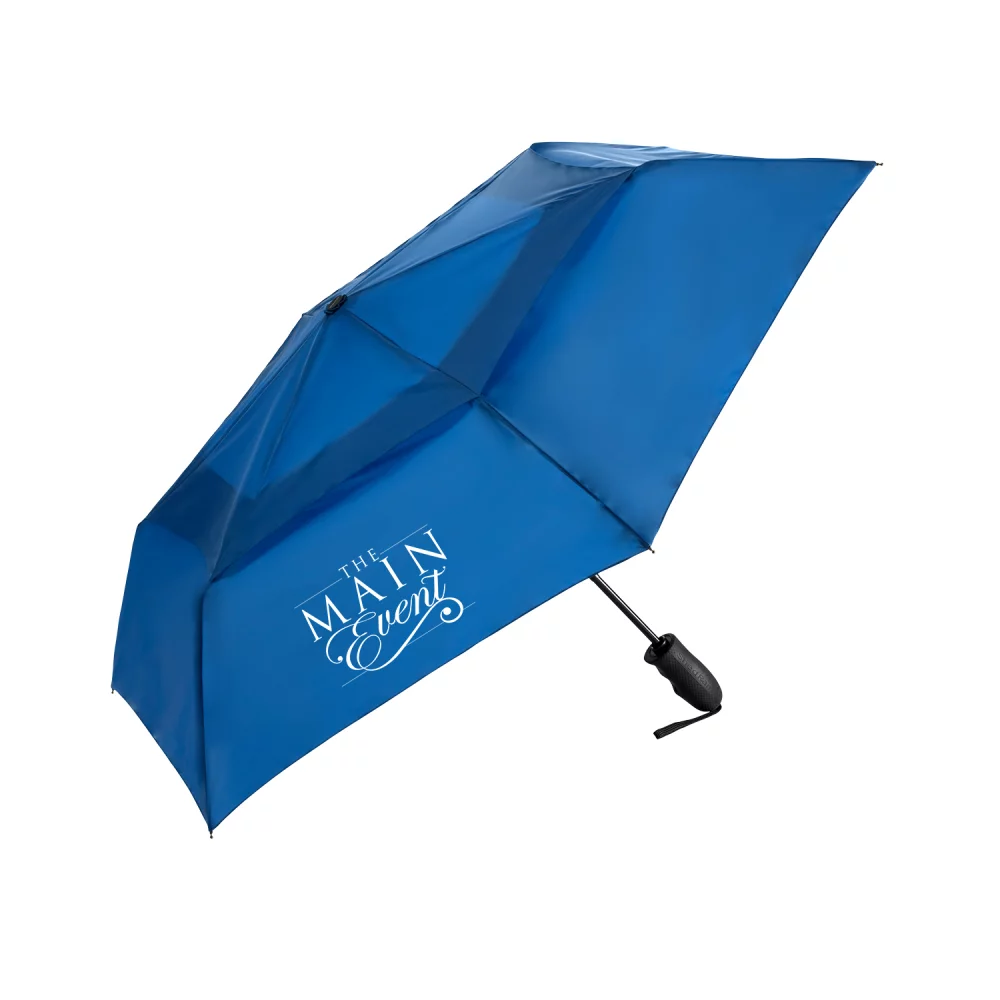 Ombrelle Shed Rain™ Windjammer® à ouverture et fermeture automatiques compacte avec ventilation