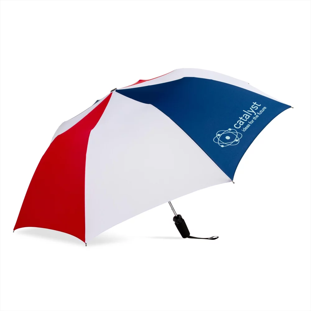 Parapluie compact GoGo® de Shed Rain™ avec ouverture automatique de 44" en RPET