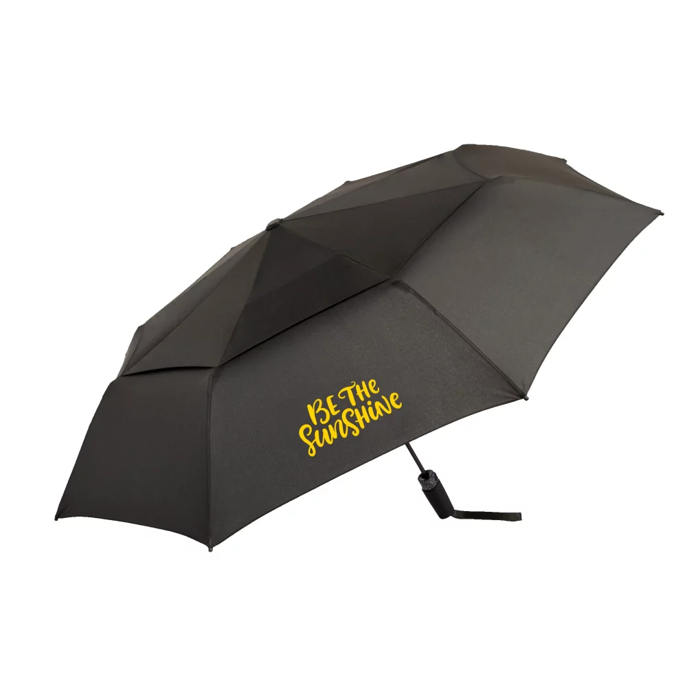 Parapluie compact ouverture/fermeture automatique VORTEX™ RPET 43" de Shed Rain™ GoGo®