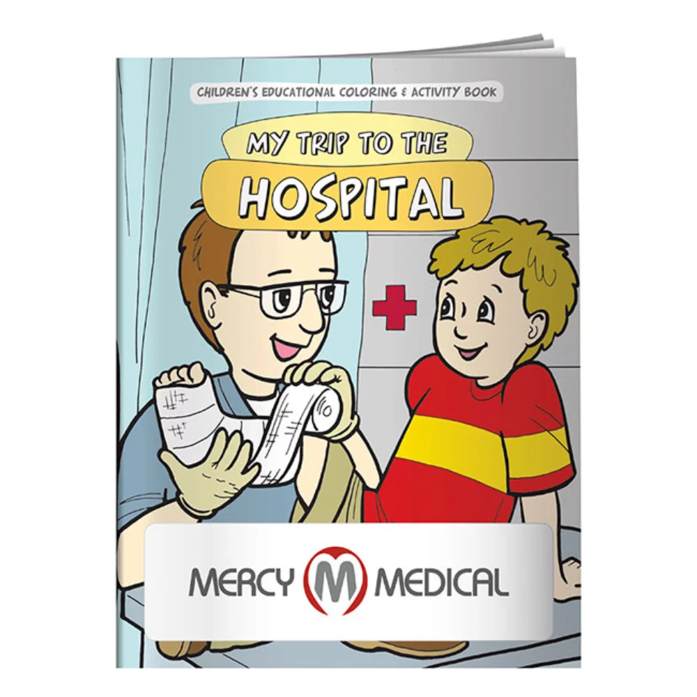 Livre de coloriage : Ma visite à l'hôpital