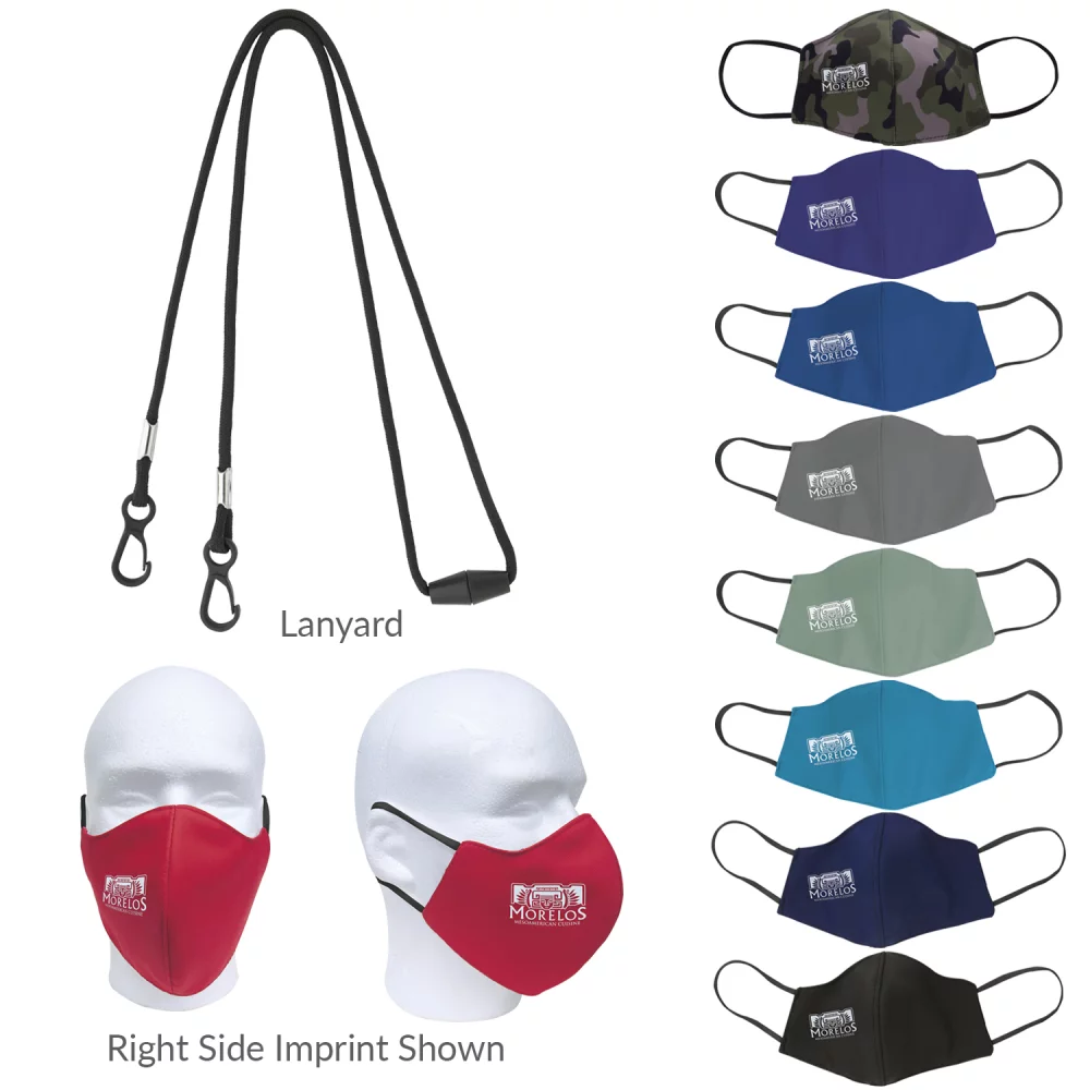 Comfy Face Mask & Lanyard Kit