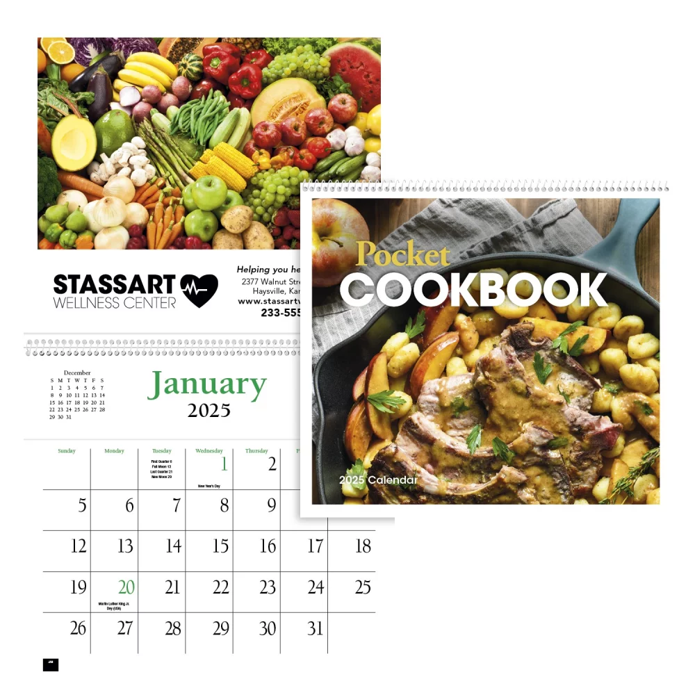 Calendrier de poche de recettes