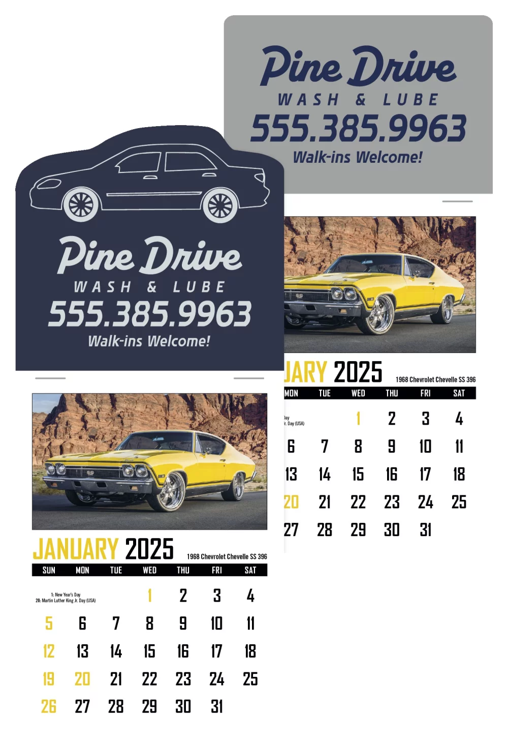 Calendrier de rappel des muscles.