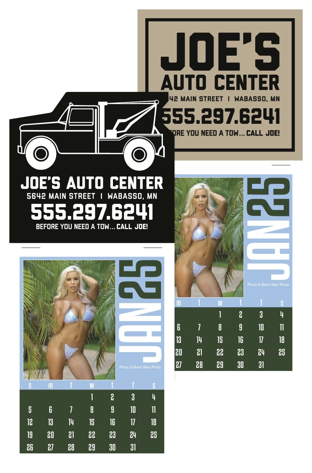 Swimsuit Stick Up Calendar