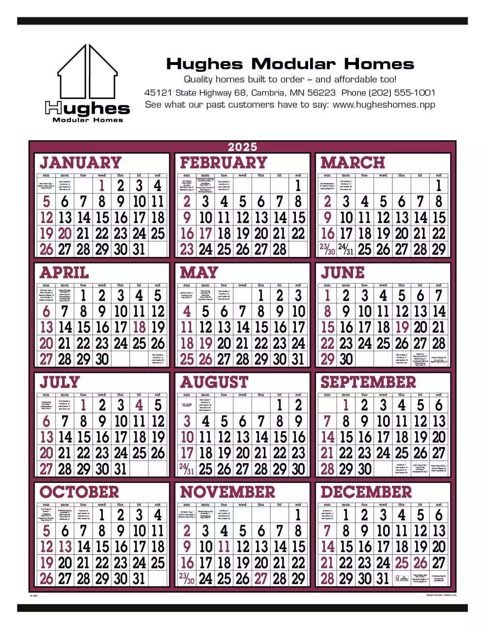 Big Numbers Span-A-Year