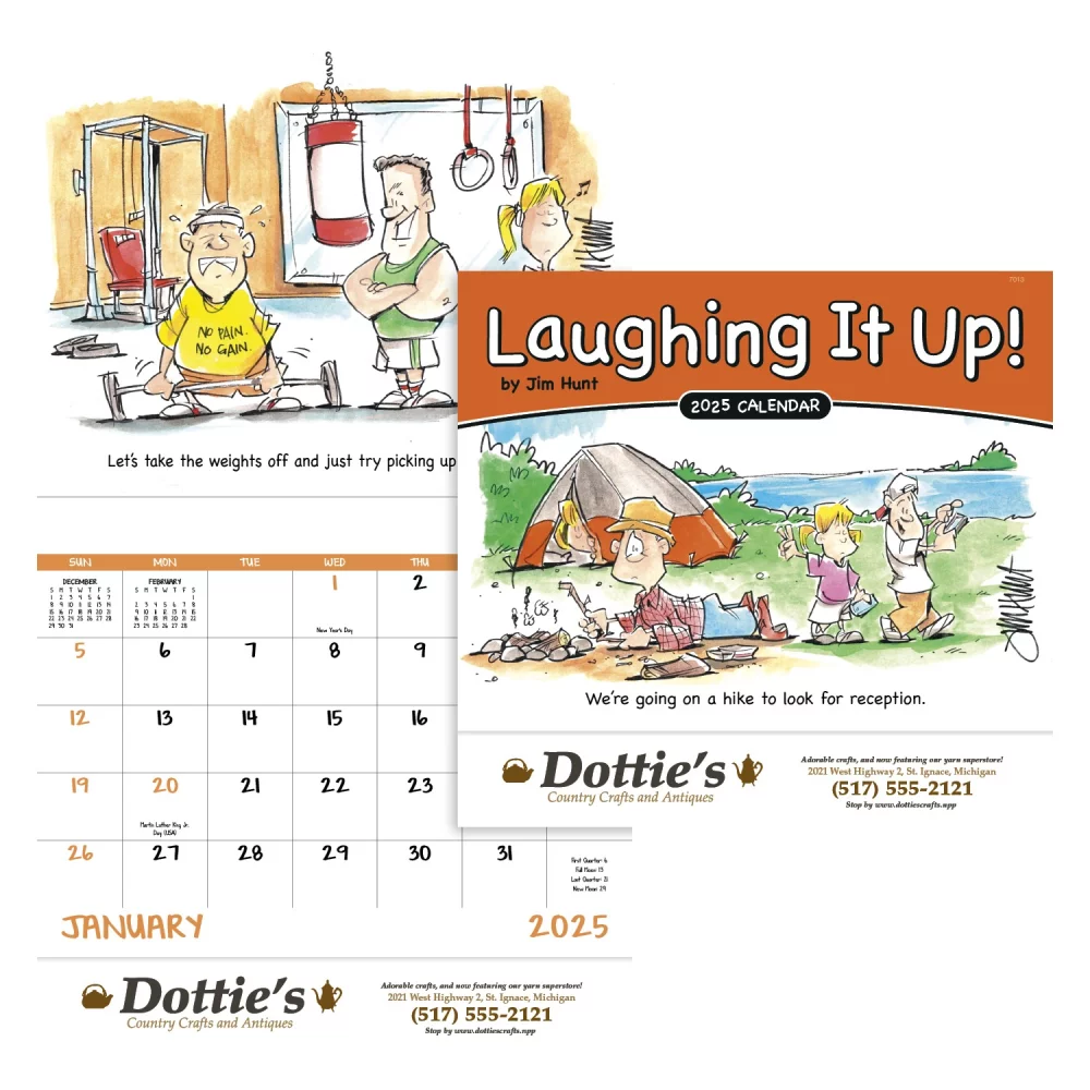 Rire à gorge déployée - Agrafé