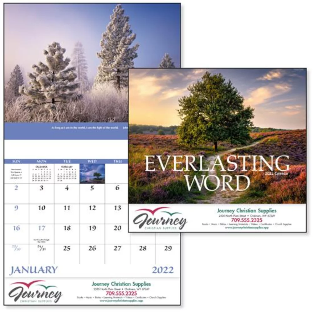 Calendrier agrafé Good Value® Everlasting Word