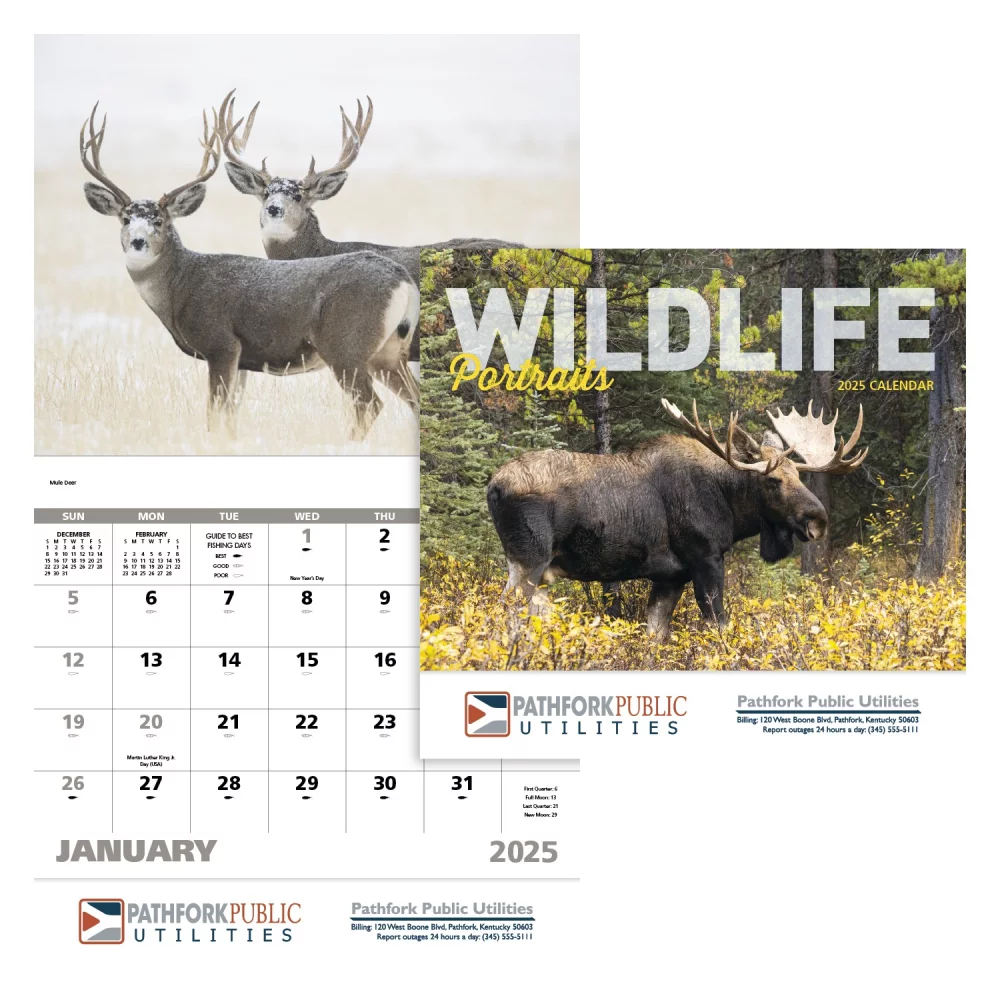 Wildlife Portraits - Stapled