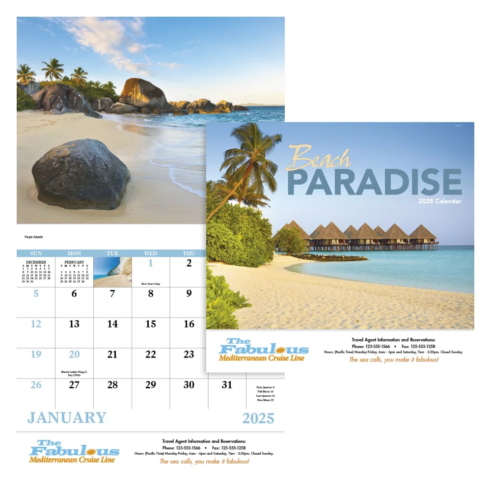 Paradis de la plage - Agrafé