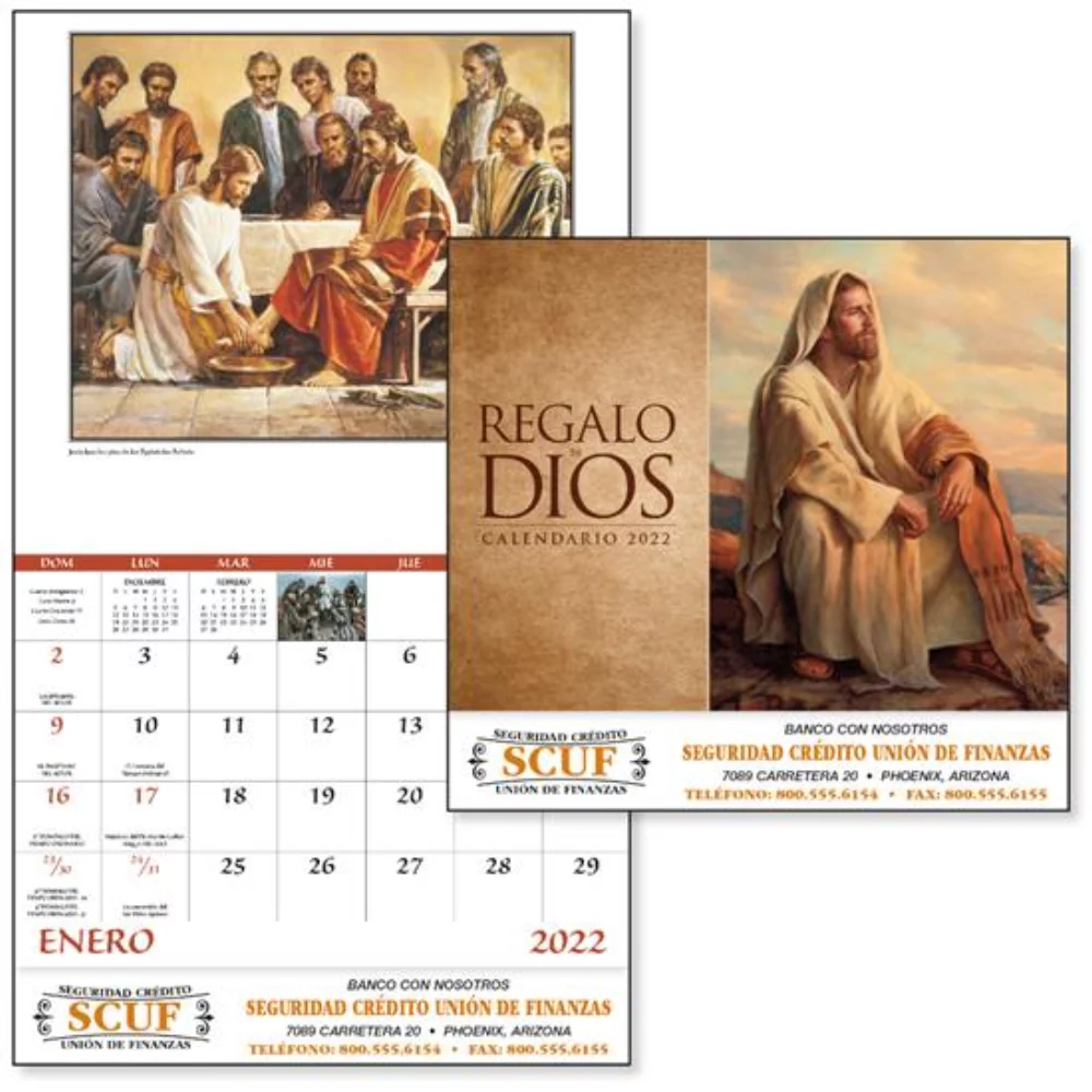 Calendrier agrafé Good Value® Regalo de Dios