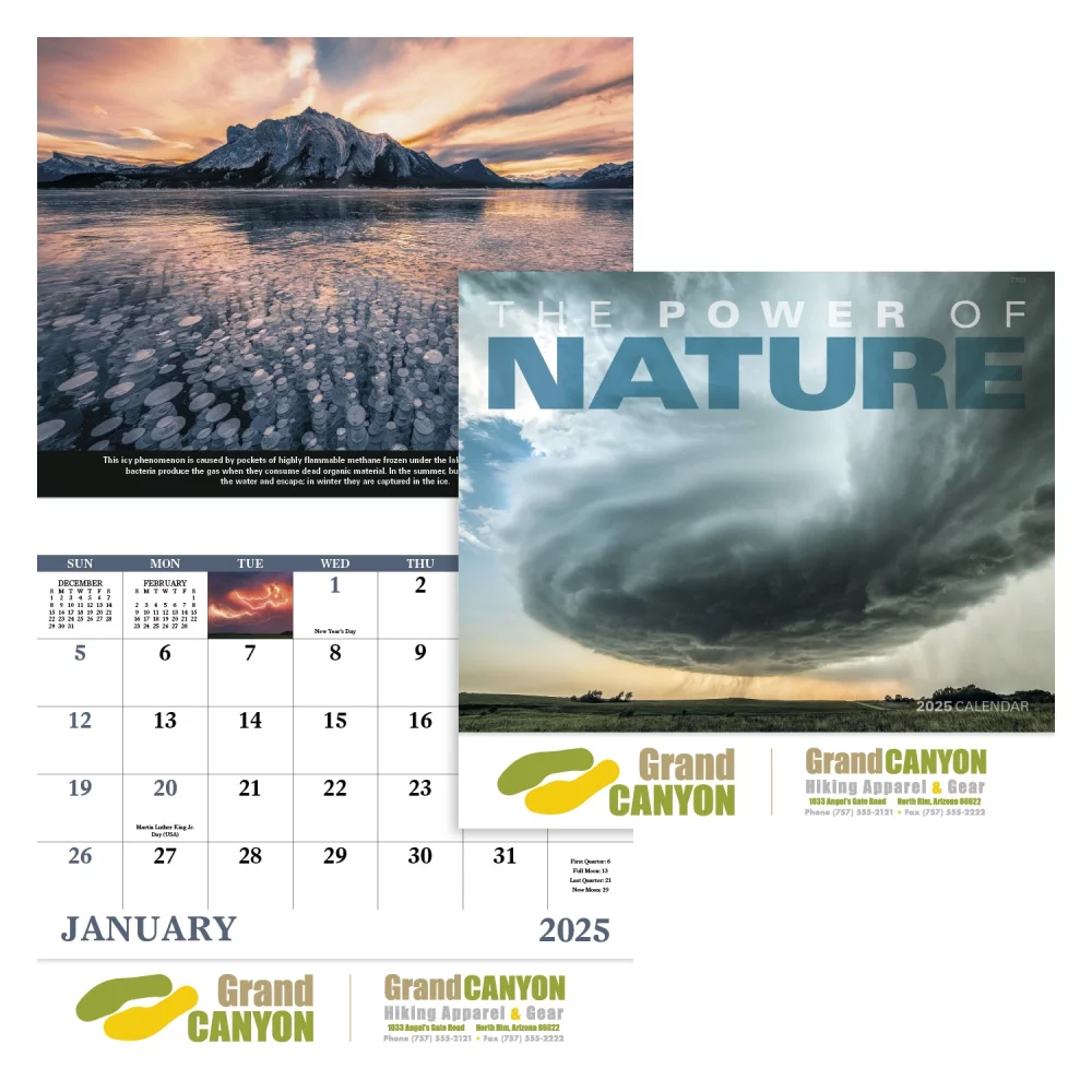 La Puissance de la Nature - Agrafé