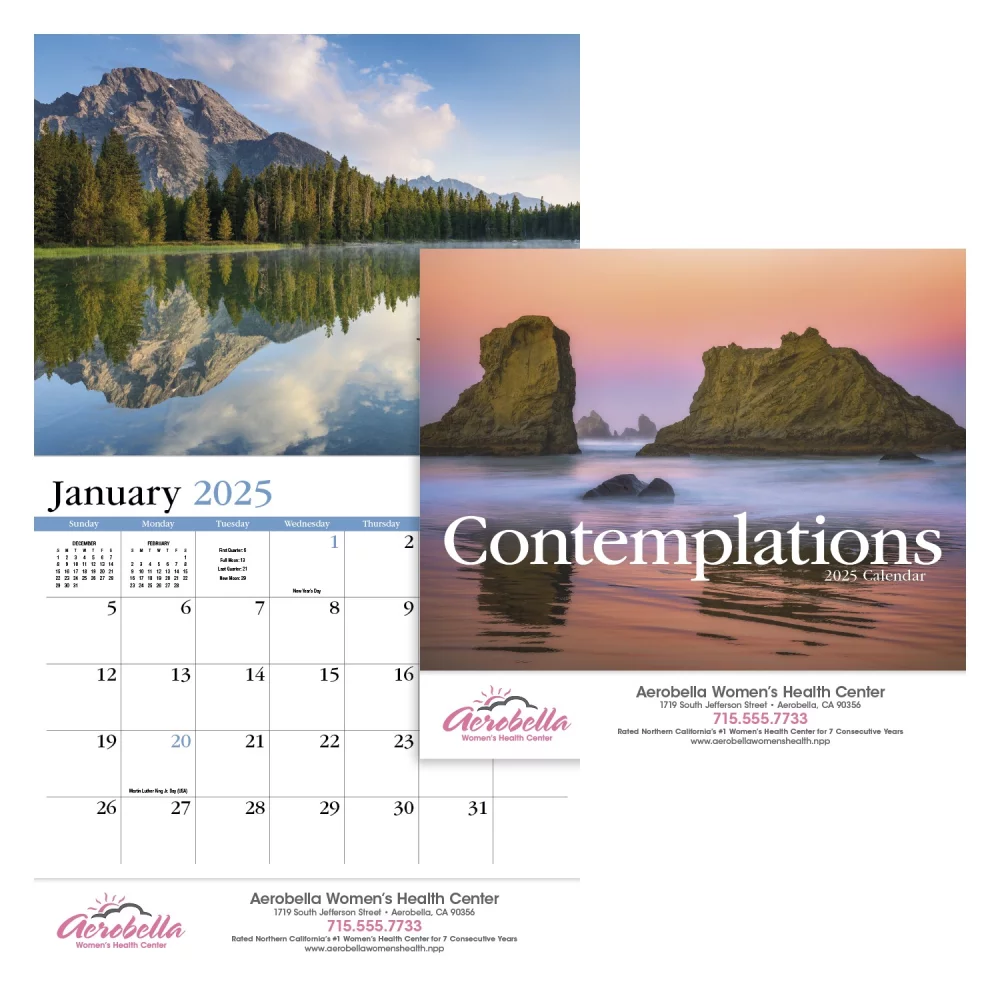 Calendrier de rendez-vous Contemplations - Agrafé