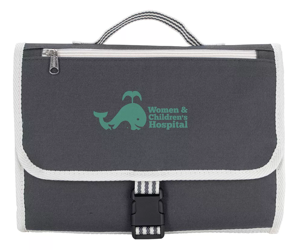 Stripe?Diaper Changing Travel Pouch/Mat
