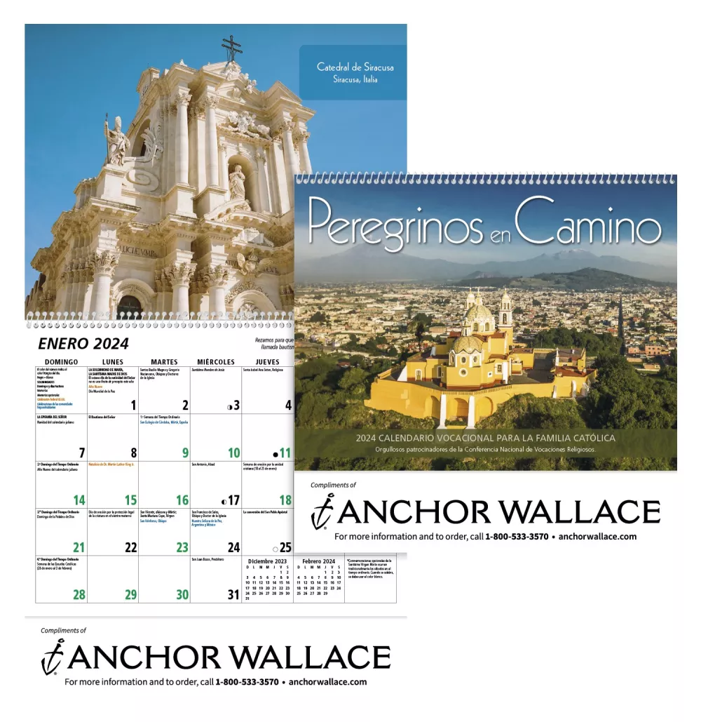 Peregrinos en Camino Catholic Family Vocation Spanish