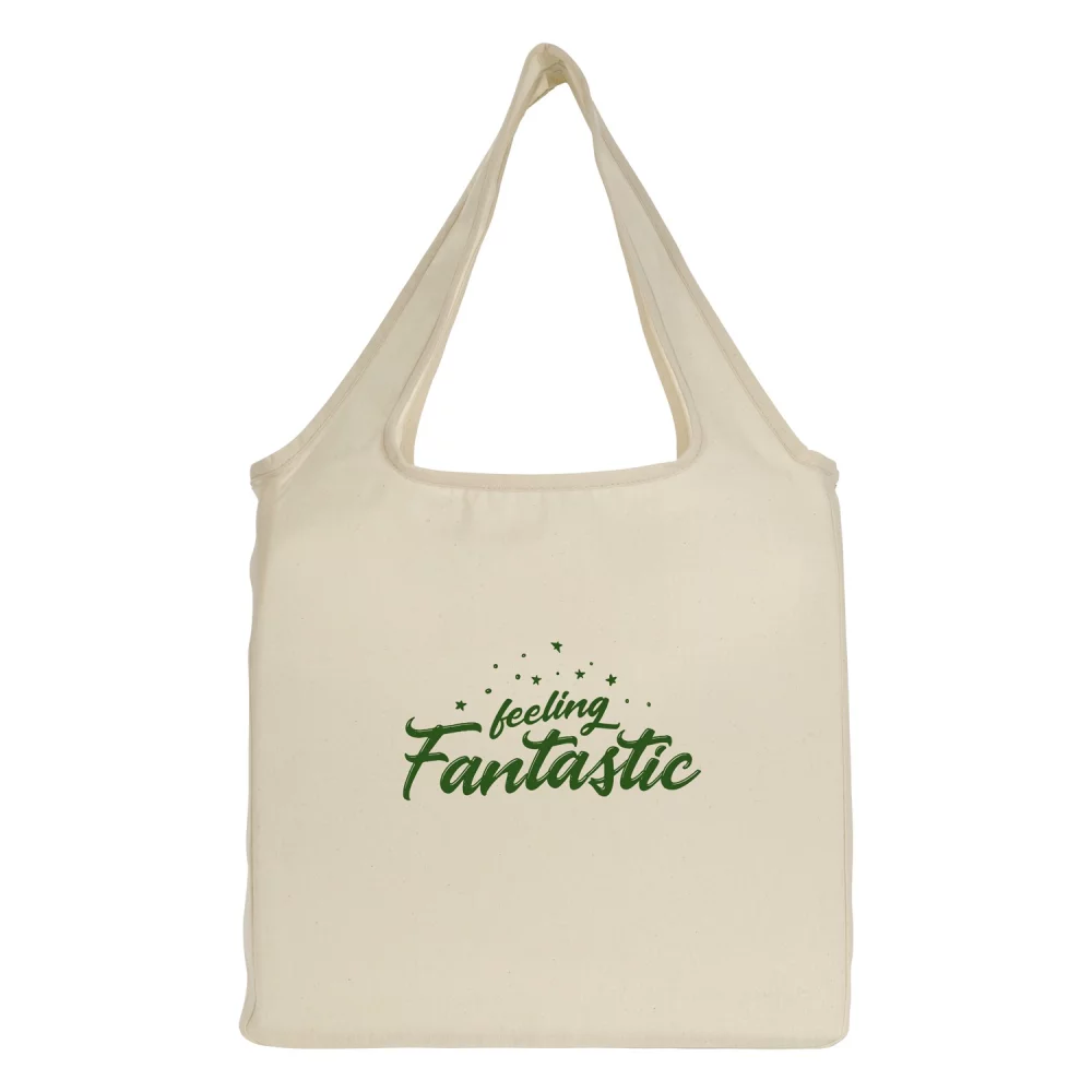 Sac fourre-tout en coton pliable