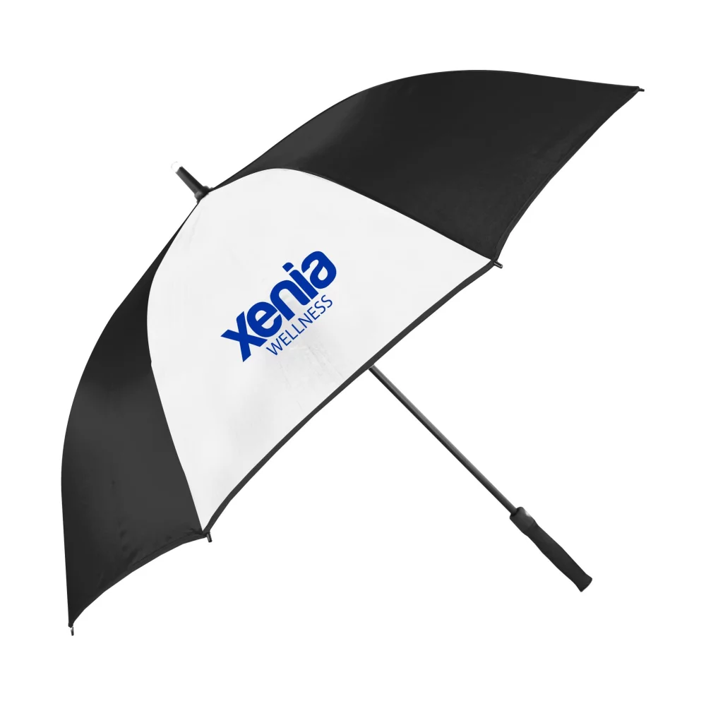 Parapluie Shed Rain™ avec cadre à accents colorés et ouverture automatique en bâton