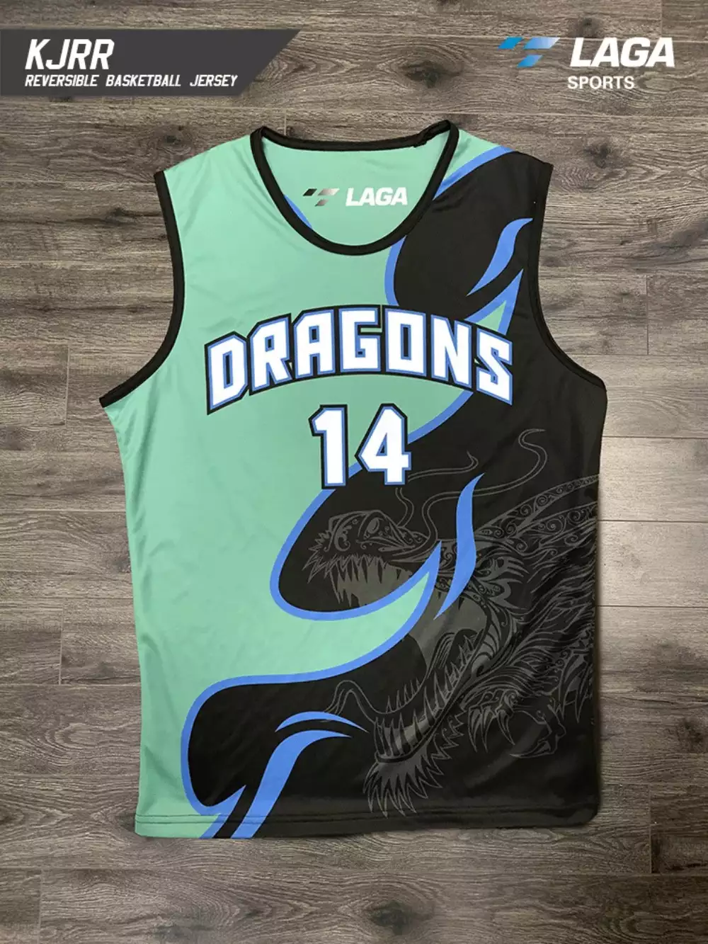 Maillot de basket réversible