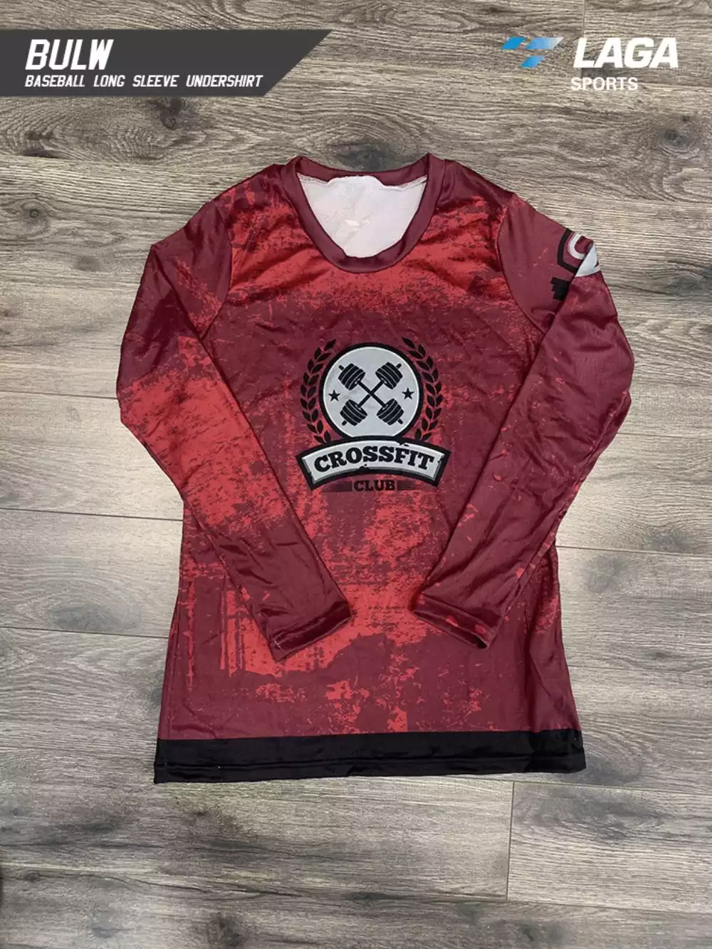 Maillot de corps à manches longues de baseball