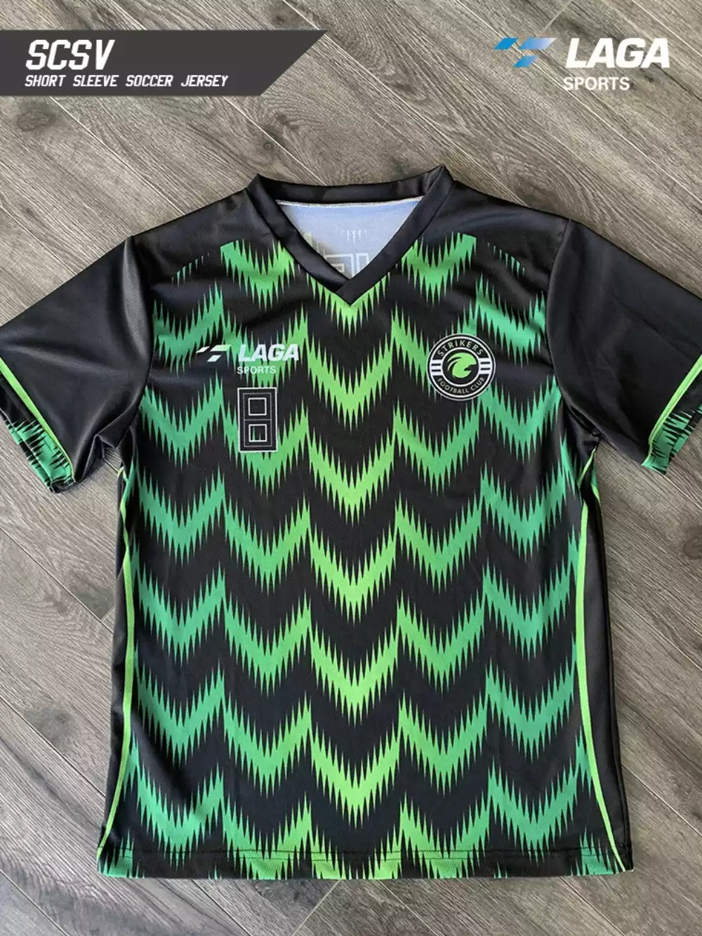 Maillot de football à manches courtes