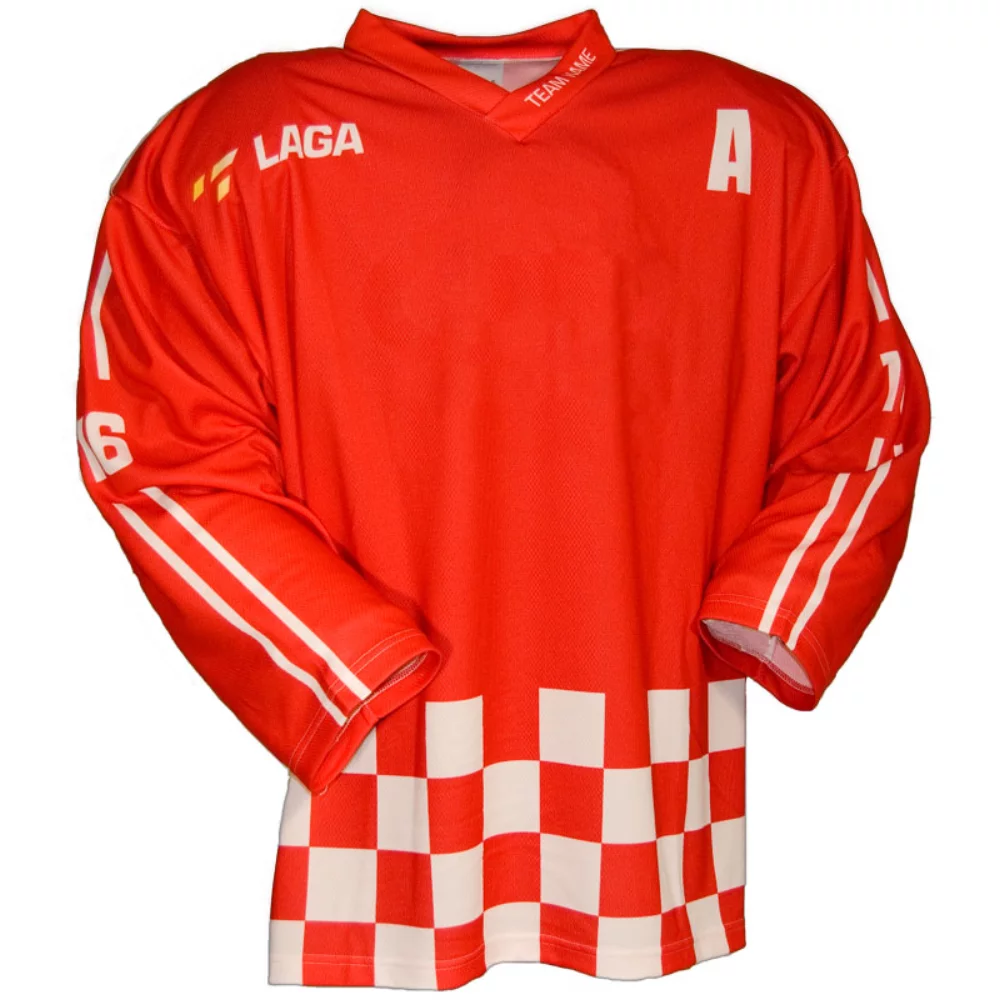 Maillot de hockey de la série Checker.
