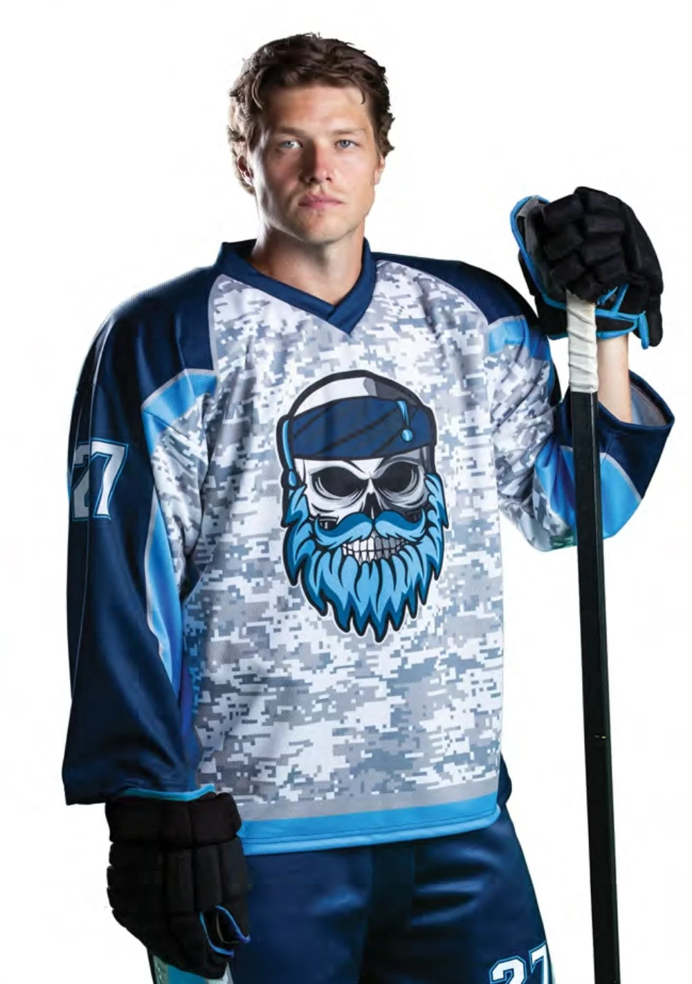 Maillot de hockey inspiré par les Bruins de Boston de la LNH