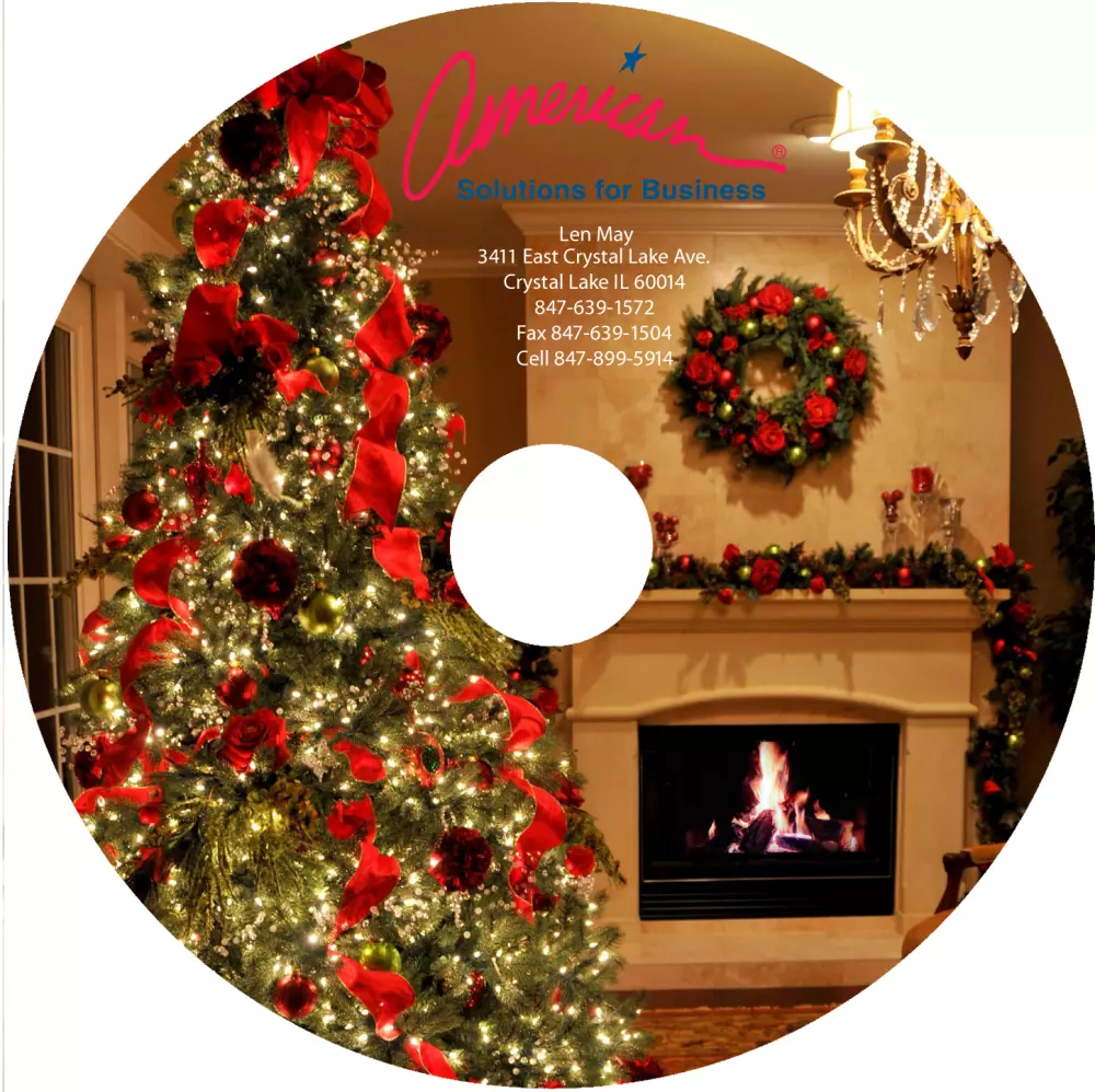 Musique de Noël pour cheminée en DVD