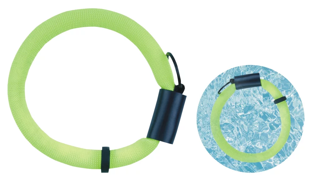 Porte-clés de poignet flottant sérigraphié - 1/2'' x 12''