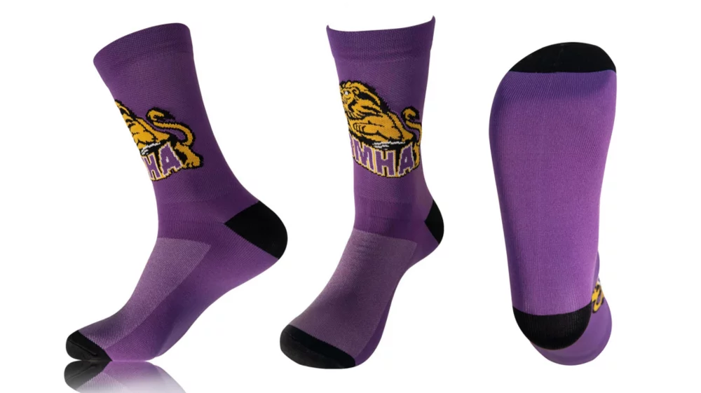 Socks ''THE COMBO SPORT'' Inkjet Printing 360 - Crew size fit almost all