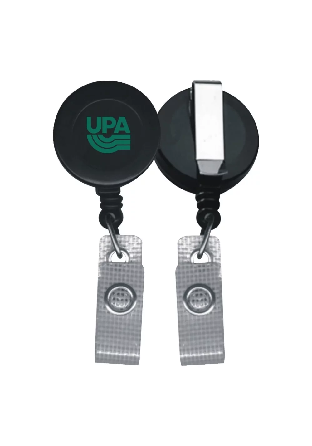 Retractable Holder Round - Pad printing 1 PMS color