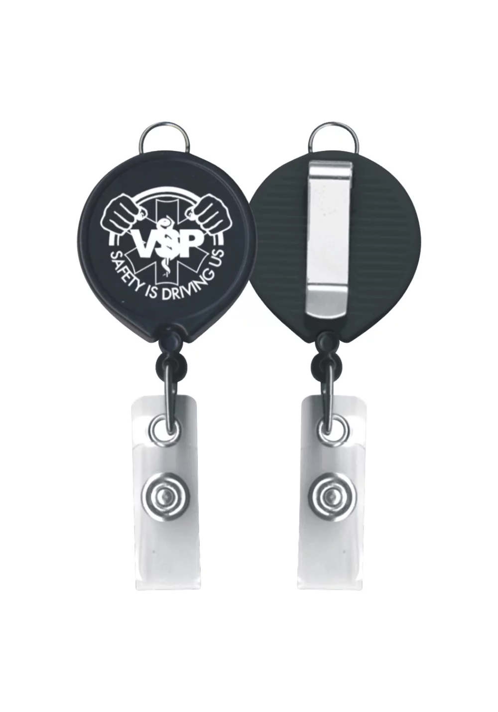 Porte-stylo rétractable ''Mega'' - Impression par tampon 1 couleur PMS