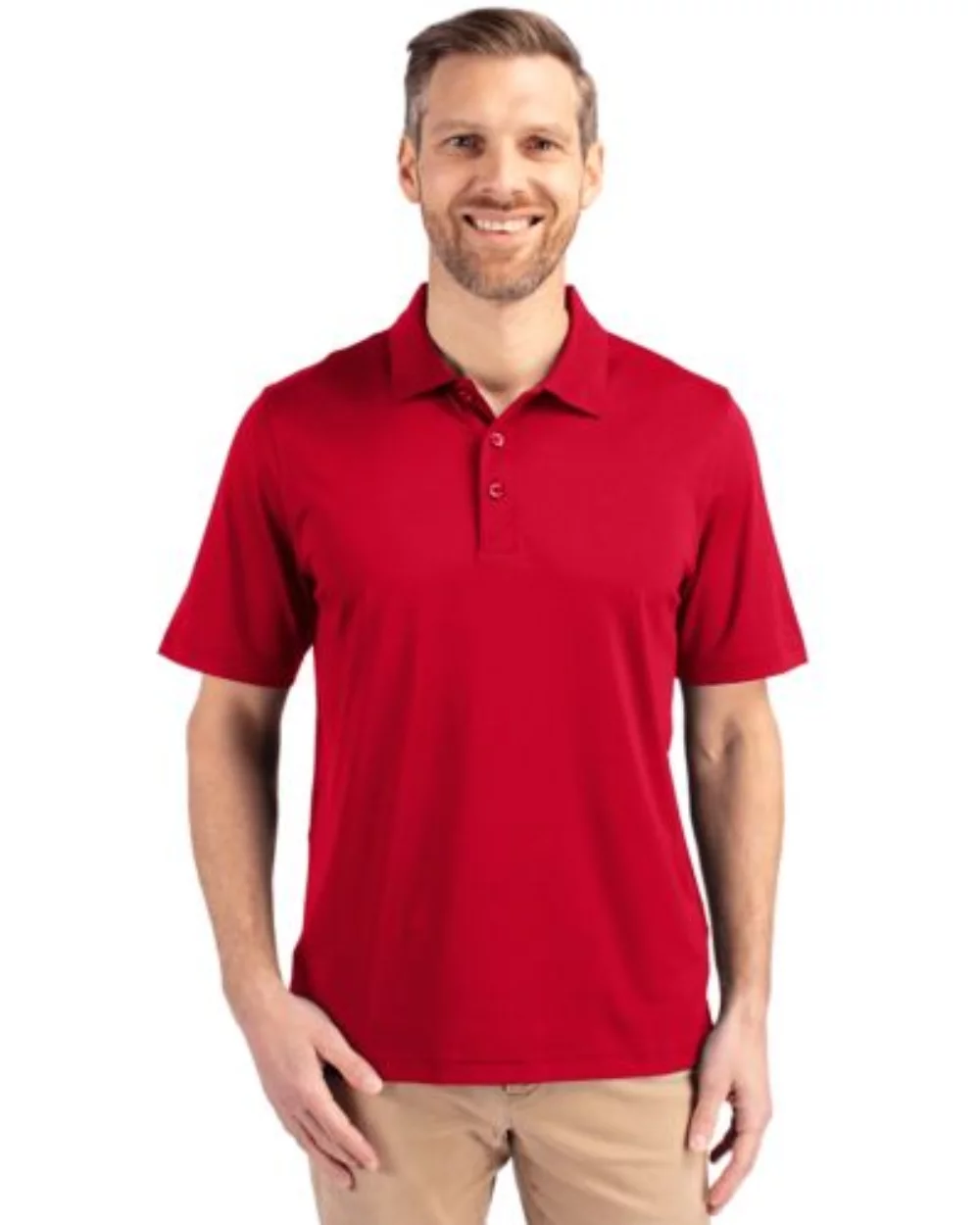 Cutter & Buck Forge Stretch Mens Big & Tall Polo