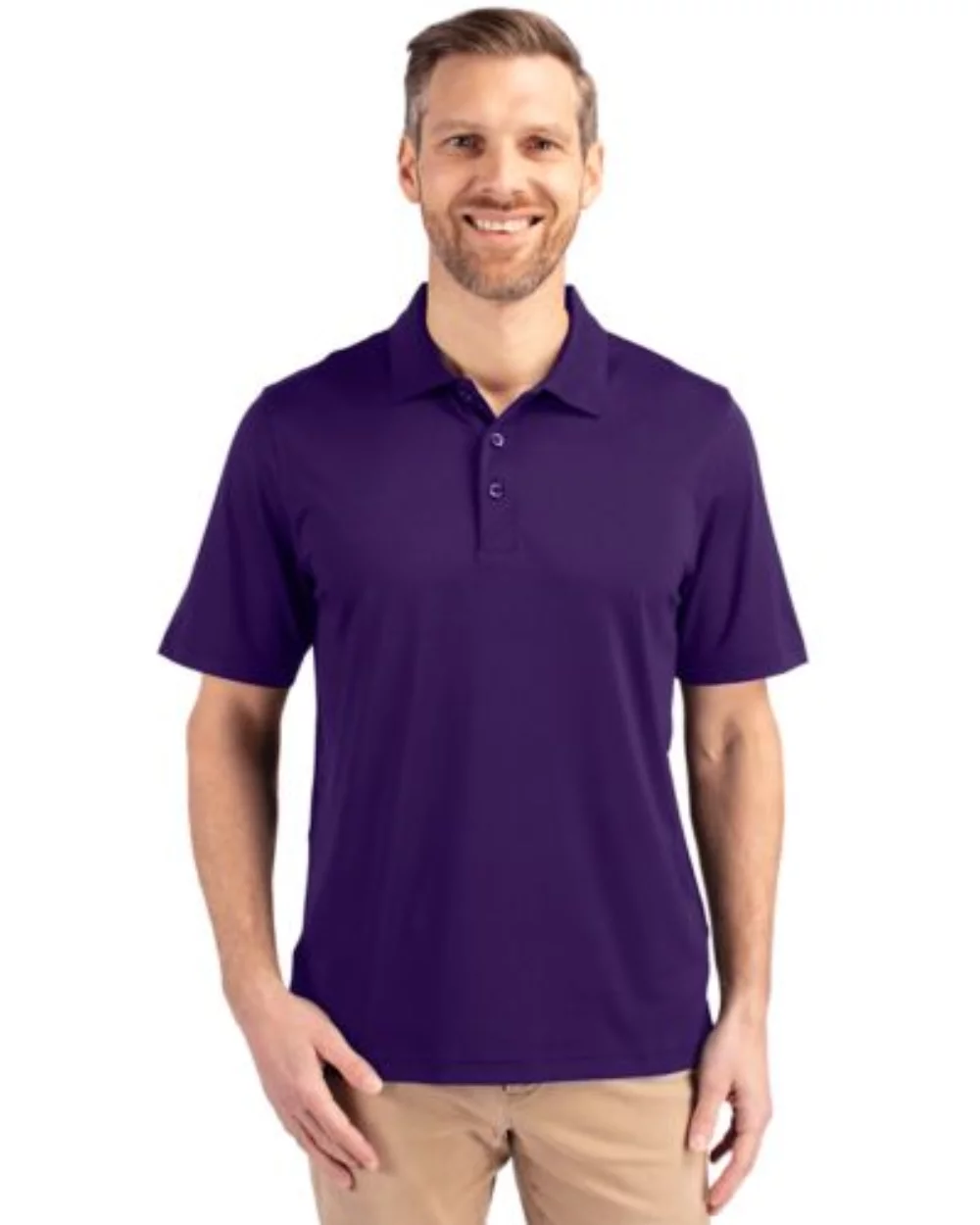 Polo Cutter & Buck Forge Stretch pour hommes grands et grands