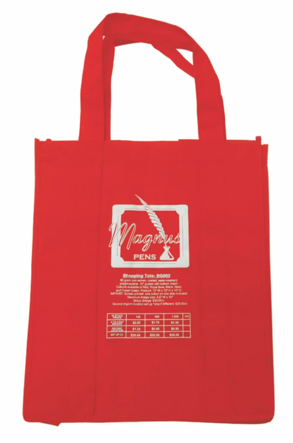 Shopping Tote (10-15 Days)