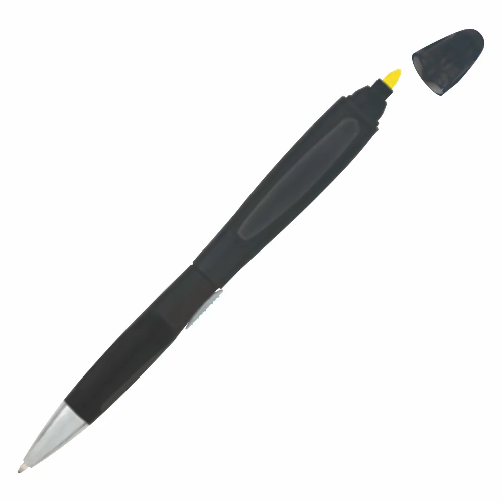 Stylo surligneur à double action coulissante en plastique (3-5 jours)
