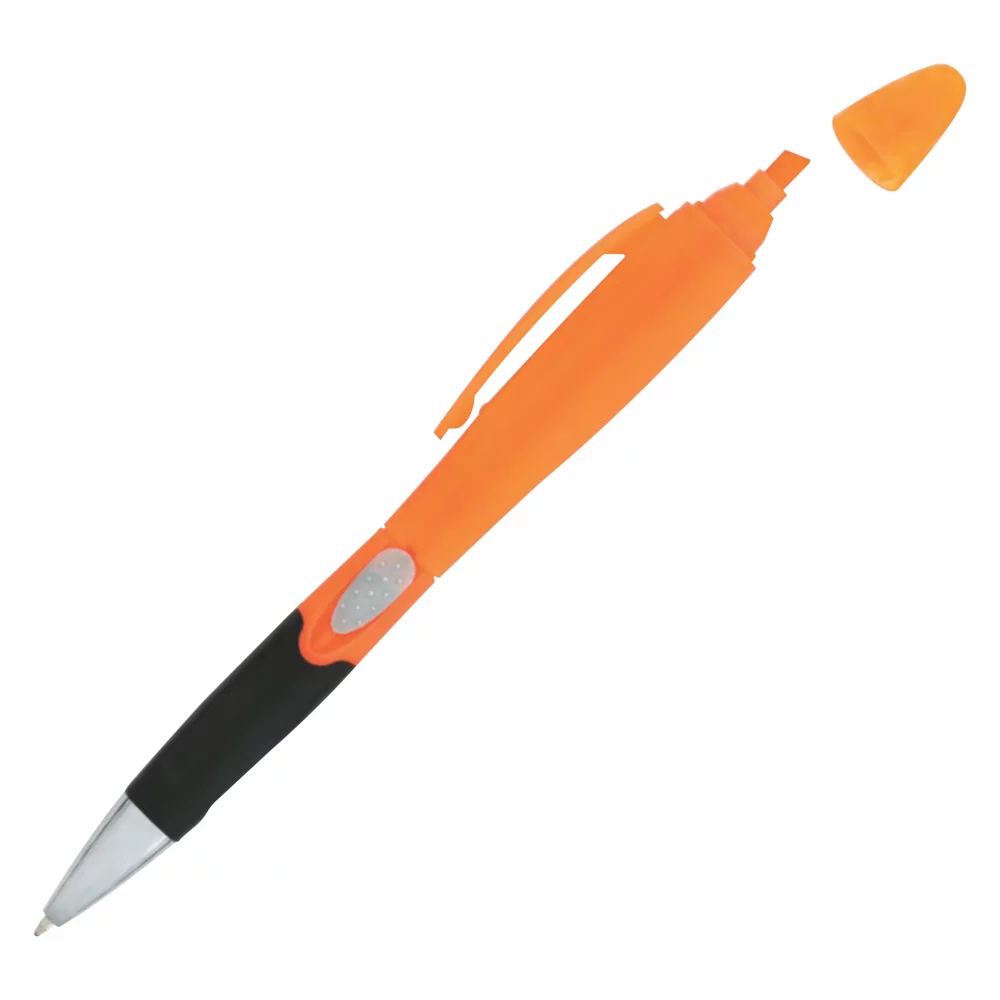 Stylo surligneur à double action coulissante en plastique (3-5 jours)