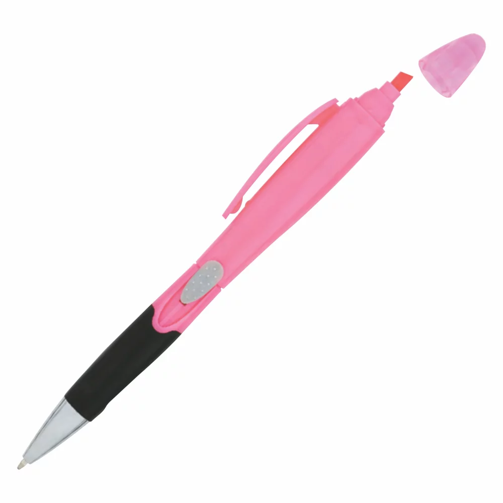 Stylo surligneur à double action coulissante en plastique (3-5 jours)