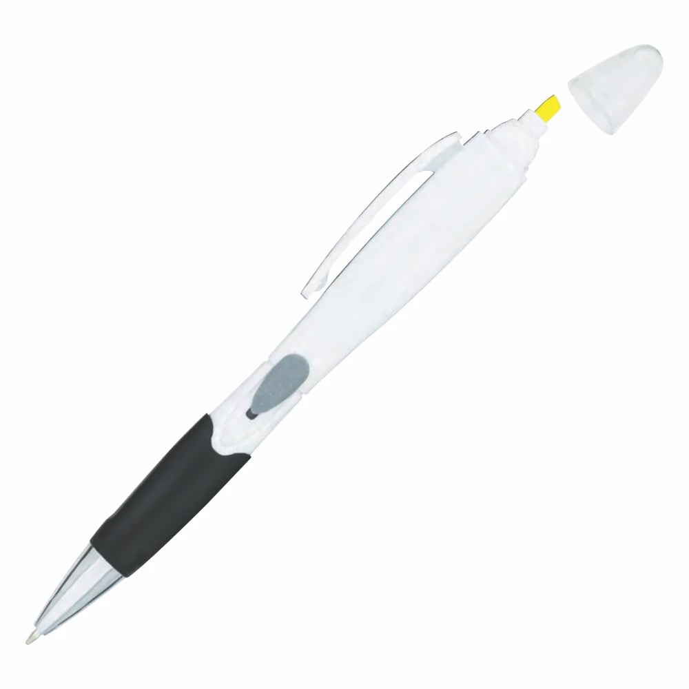 Stylo surligneur à double action coulissante en plastique (3-5 jours)