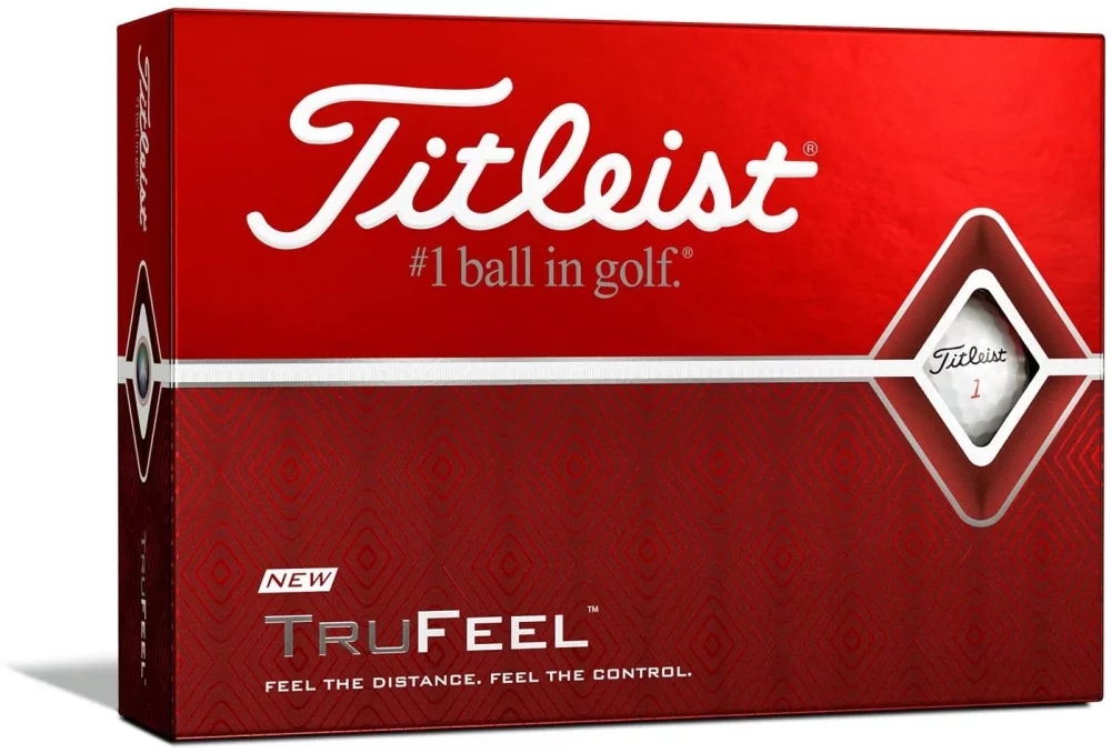 Titleist Golf Ball D.T. Trufeel White 12 Pack (10-15 Days)