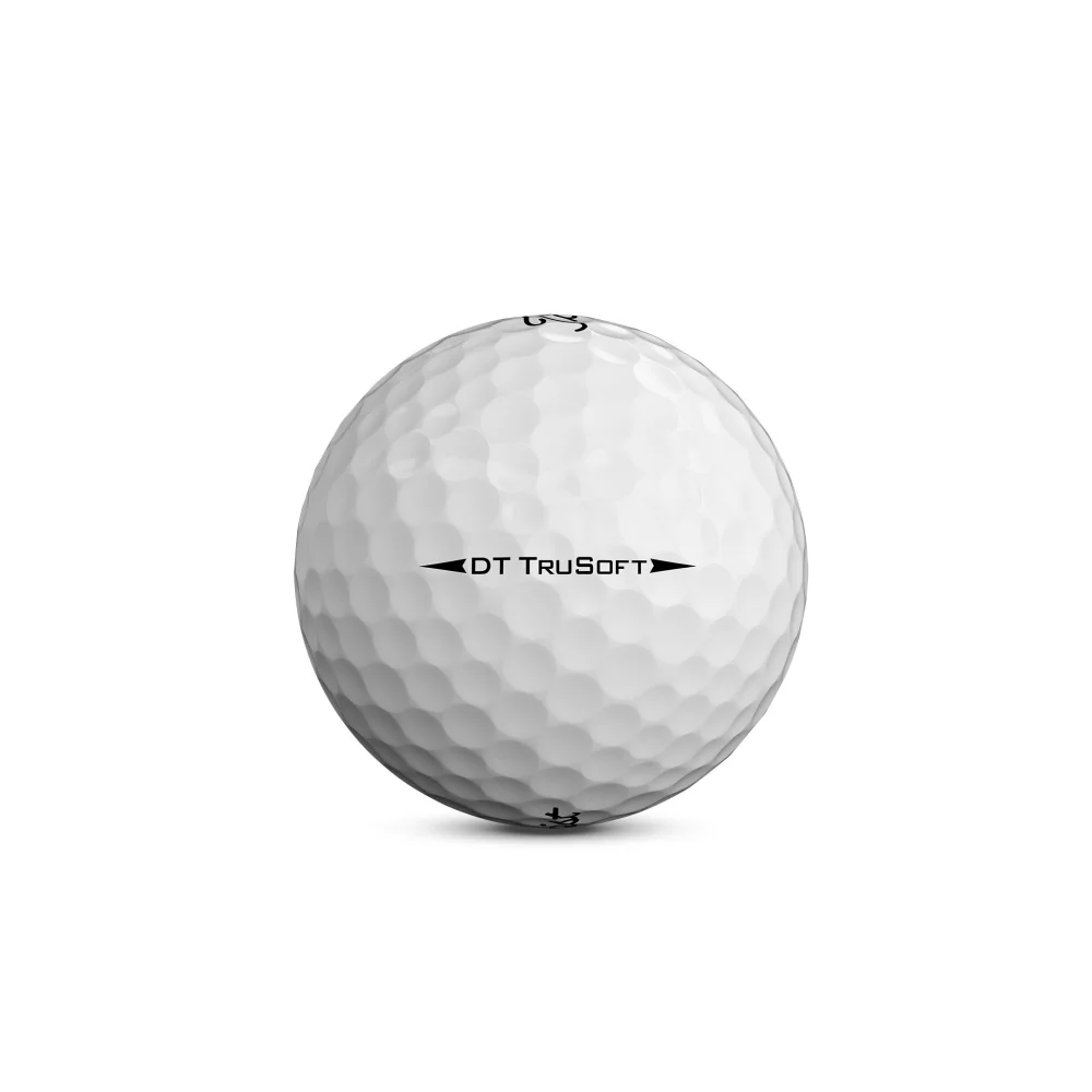 Titleist Golf Ball D.T. Trufeel White 12 Pack (10-15 Days)