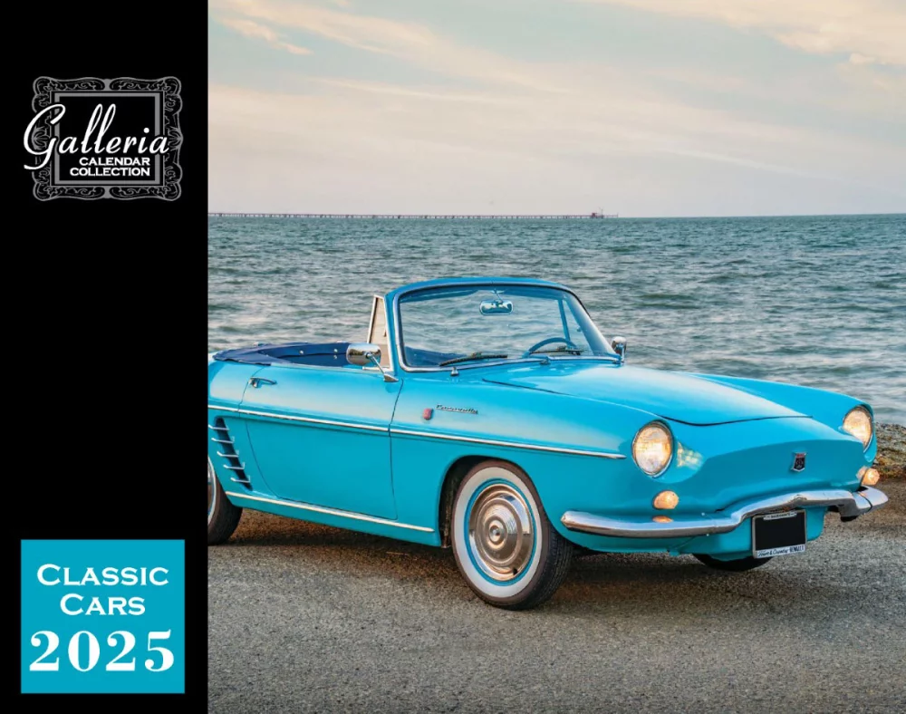 Calendrier mural Galleria 2025 Voitures Classiques