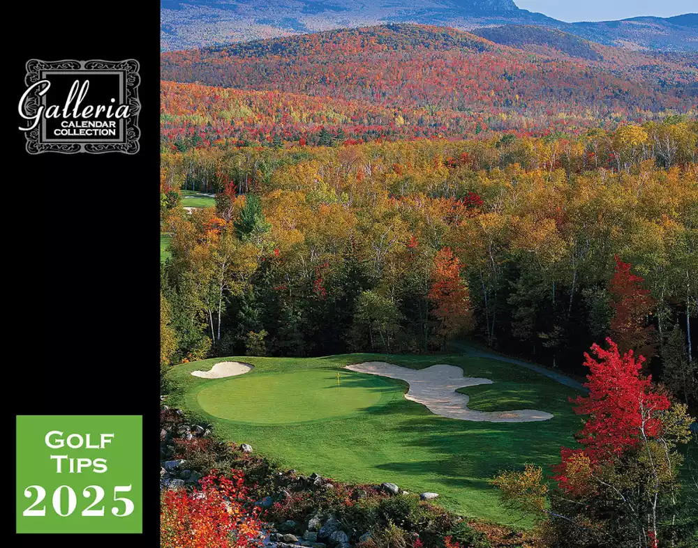 Calendrier mural Galleria 2025 Conseils de golf