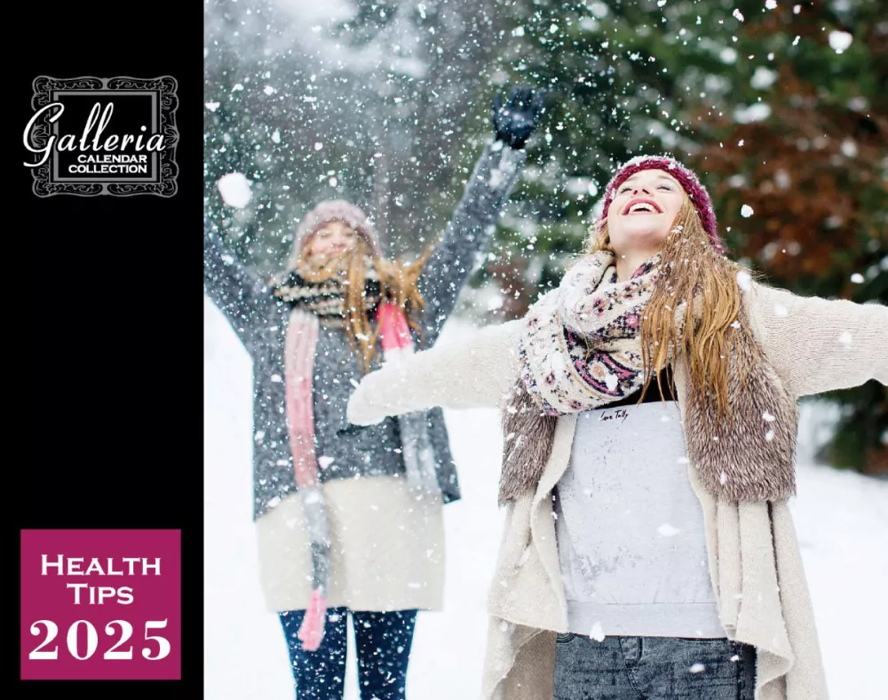 Calendrier mural Galleria 2025 Conseils de santé