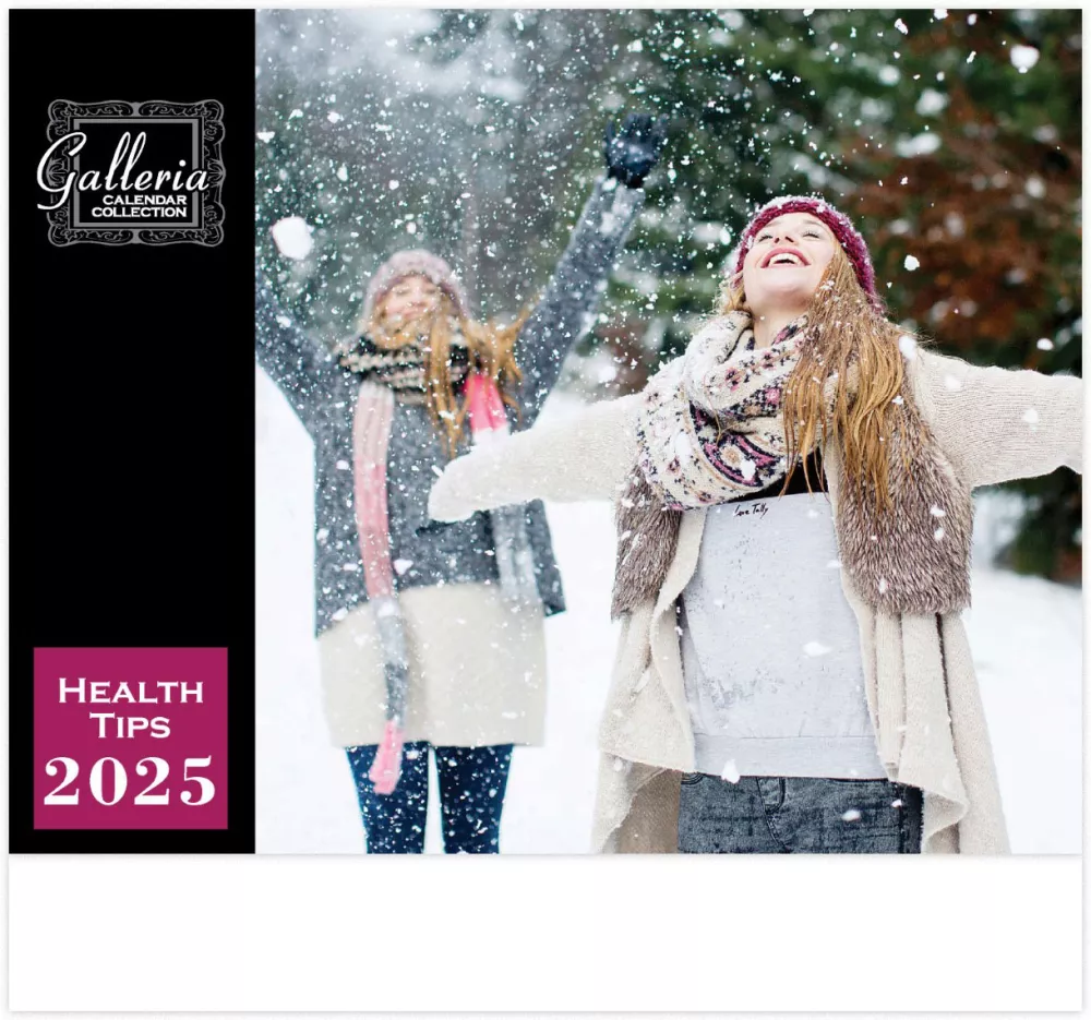 Calendrier mural Galleria 2025 Conseils de santé